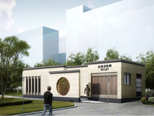 岭口镇豪华组装型移动厕所